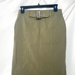 Soho Apparel LTD tube Skirt Women's Size medium  Knee Length light Green